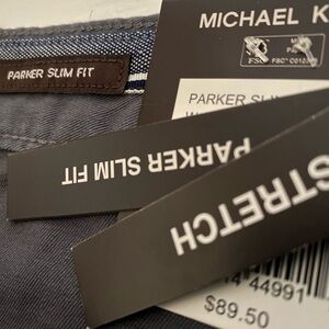Michael Kors Parker Slim Fit Pants